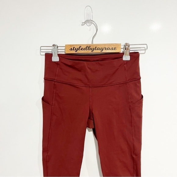 Lululemon Pace Rival Crop *22" in Savannah - Picture 7 of 14